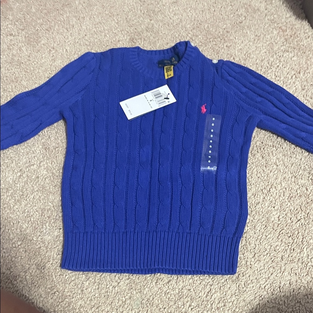 Polo by Ralph Lauren Blue Kids Sweater